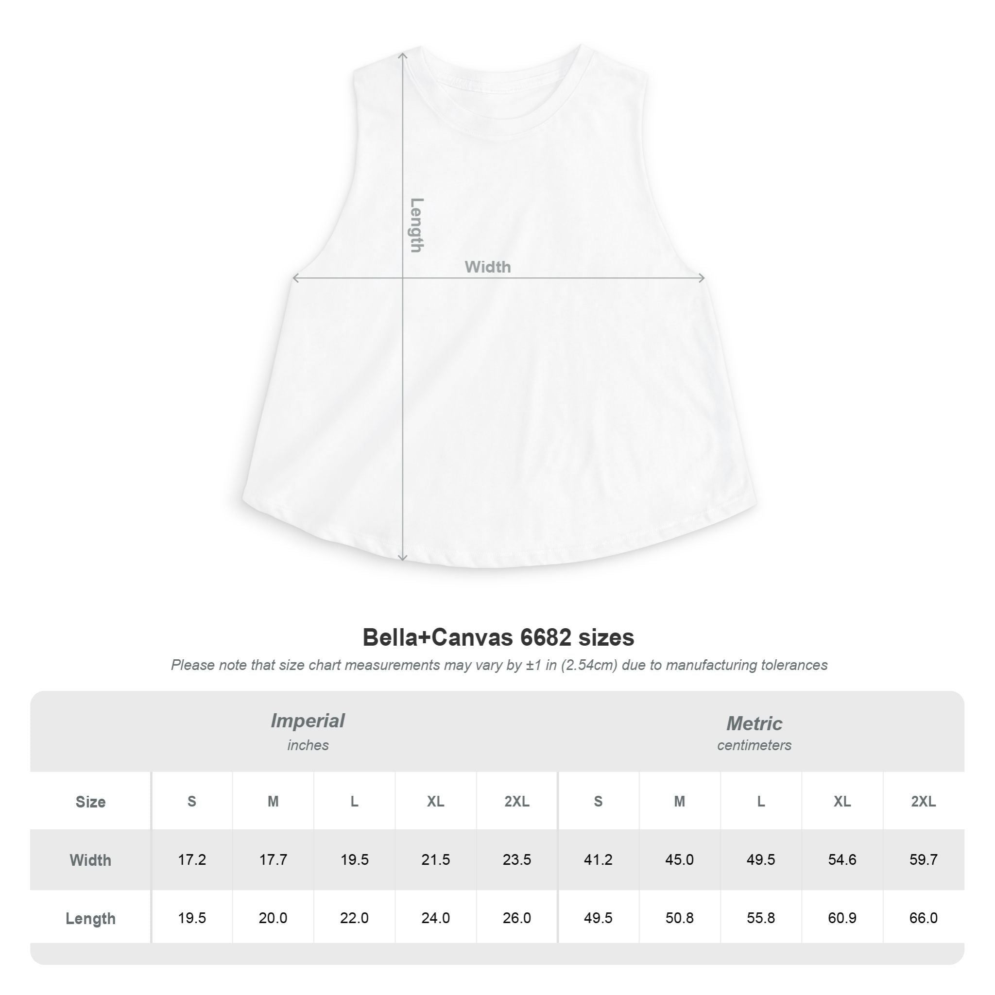 GymShe Freedom Women's Crop Tank Top